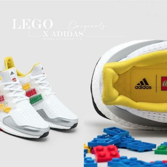 Adidas Men's Running Ultraboost DNA X LEGO plat FY7690 Size 7 - Picture 10 of 13